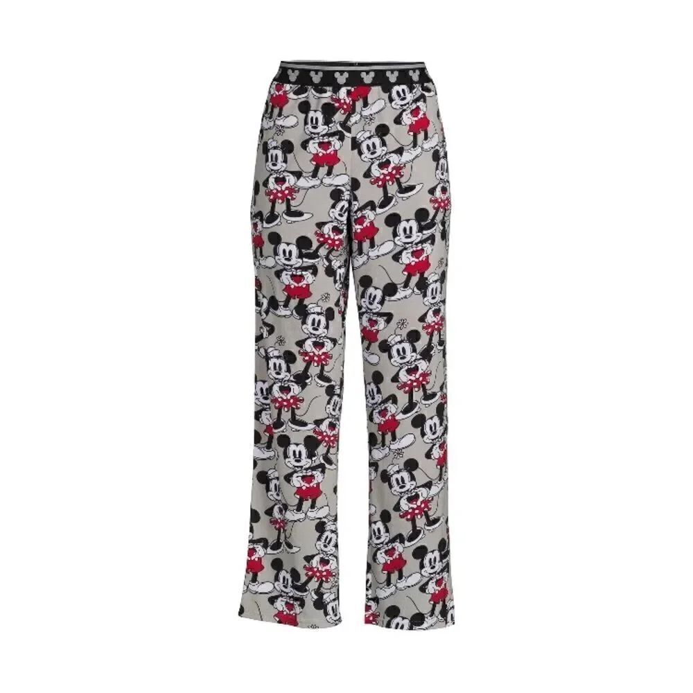 Disney Women's Mickey Mouse Plush Sleep Lounge Pants Size M